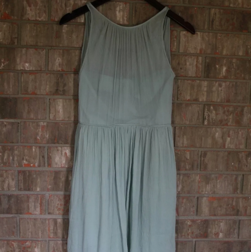 J Crew Women's Dress Seafoam Green